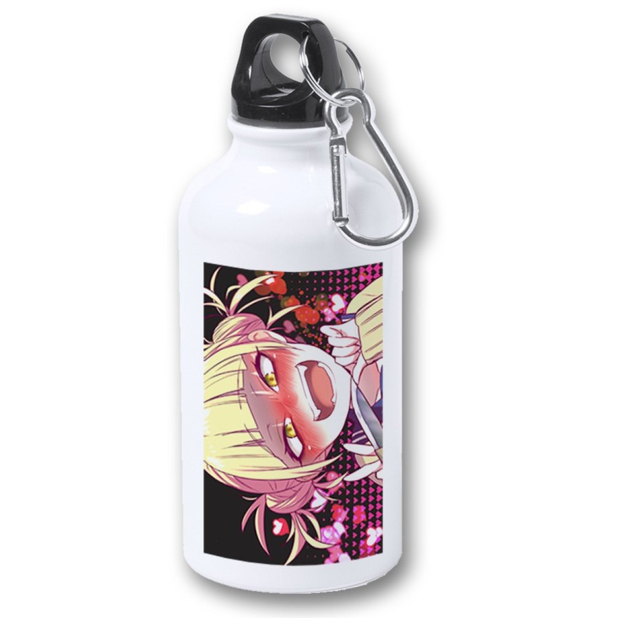 BIDON 400ML METALICO YANDERE TOGA HIMIKO BOKUNOHERO para viaje y deporte