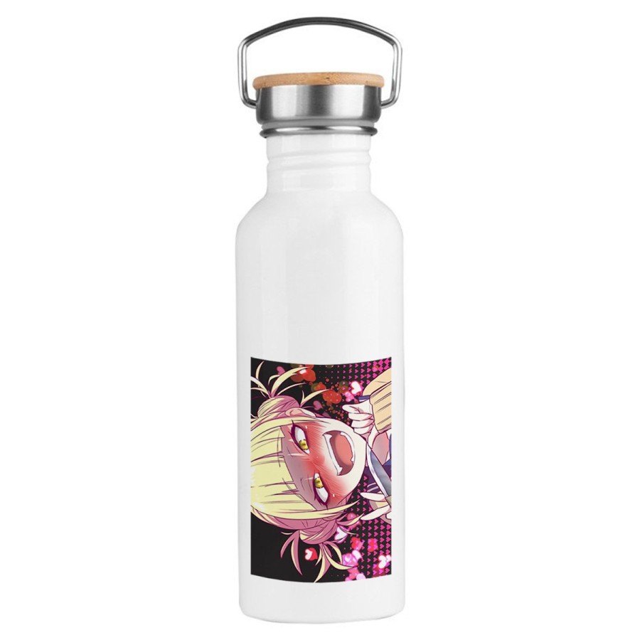 BIDON 750 ML ACERO INOXIDABLE ESTILO RETRO YANDERE TOGA HIMIKO BOKUNOHERO deporte deportivo botella