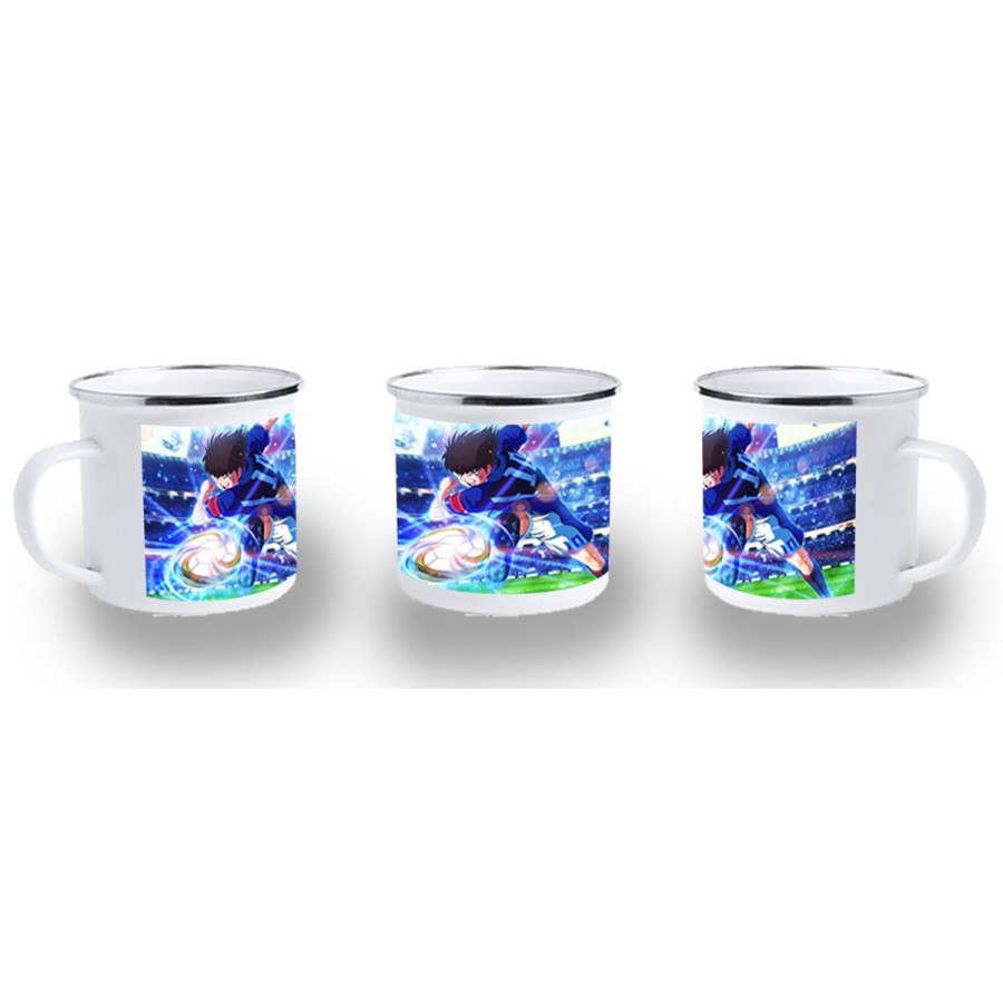 TAZA METALICA OLIVER ATOM FUTBOLISTA metal personalizada