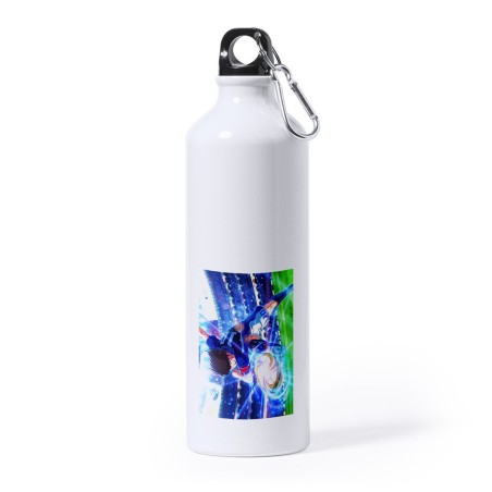 BIDON GRANDE 800 ML ACERO INOXIDABLE OLIVER ATOM FUTBOLISTA deporte deportivo mosqueton botella