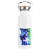 BIDON 750 ML ACERO INOXIDABLE ESTILO RETRO OLIVER ATOM FUTBOLISTA deporte deportivo botella