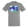 CAMISETA GRIS MEZCLA OLIVER ATOM FUTBOLISTA moda verano personalizada