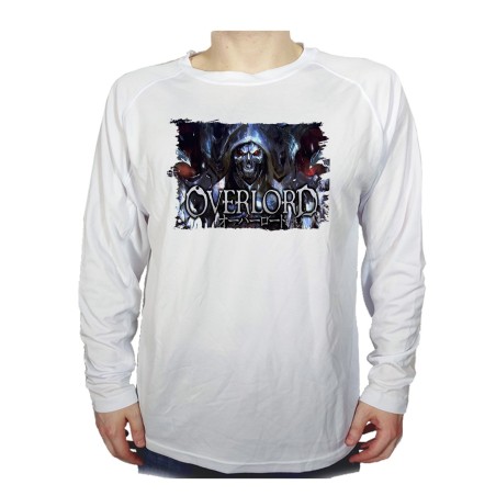 CAMISETA MANGA LARGA AINZ OOAL GOWN ANIME OVERLORD personalizada