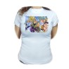 CAMISETA MUJER PELICULA GOKU VEGETA VS BROLY moda personalizada