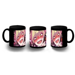 TAZA COMPLETAMENTE NEGRA YANDERE TOGA HIMIKO BOKUNOHERO personalizada