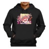 SUDADERA NEGRA CON CAPUCHA YANDERE TOGA HIMIKO BOKUNOHERO adulto poliester algodón personalizada