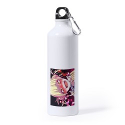 BIDON GRANDE 800 ML ACERO INOXIDABLE YANDERE TOGA HIMIKO BOKUNOHERO deporte deportivo mosqueton botella