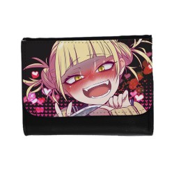 BILLETERA BILLETERO YANDERE TOGA HIMIKO BOKUNOHERO unisex negro monedero