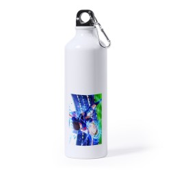 BIDON GRANDE 800 ML ACERO INOXIDABLE OLIVER ATOM FUTBOLISTA deporte deportivo mosqueton botella