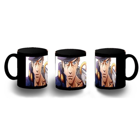 TAZA COMPLETAMENTE NEGRA JOJO BIZARRE ADVENTURE SERIE personalizada