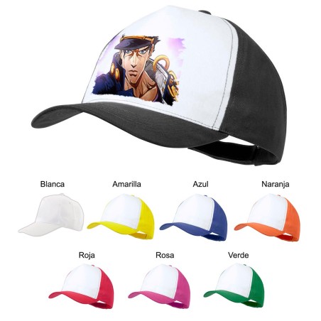 GORRA COLORES JOJO BIZARRE ADVENTURE SERIE color personalizada