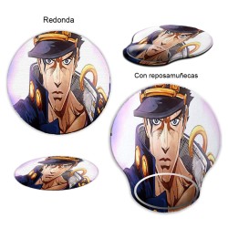 ALFOMBRILLA REDONDEADA JOJO BIZARRE ADVENTURE SERIE curva curvada reposamuñecas pc raton