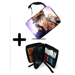 PACK MOCHILA Y ESTUCHE JOJO BIZARRE ADVENTURE SERIE material escolar