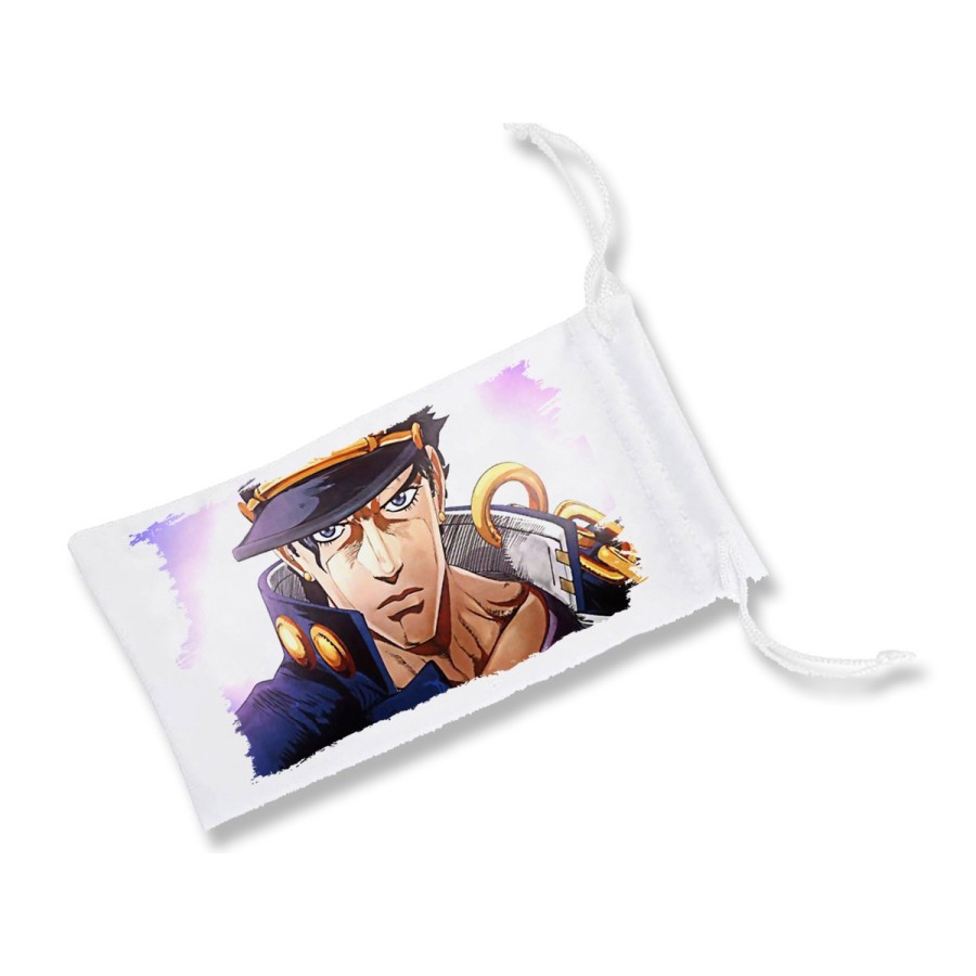 FUNDA BOLSA MULTIUSOS JOJO BIZARRE ADVENTURE SERIE gafas dados rol personalizada color