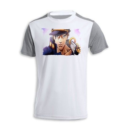 CAMISETA DISEÑO BICOLOR JOJO BIZARRE ADVENTURE SERIE personalizada