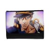 BILLETERA BILLETERO JOJO BIZARRE ADVENTURE SERIE unisex negro monedero