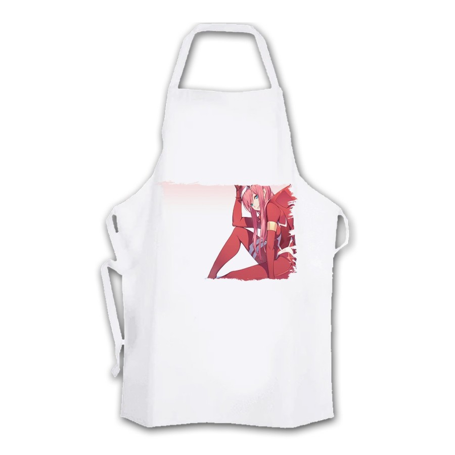 DELANTAL DARLING IN THE FRANXX ANIME cocina personalizado