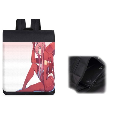 PACK MOCHILA Y ESTUCHE DARLING IN THE FRANXX ANIME material escolar