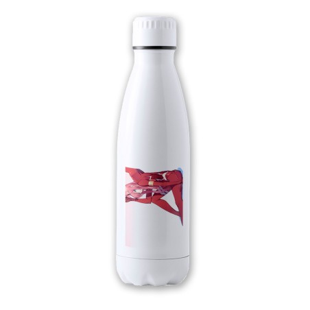 BIDON 700 ML ACERO INOXIDABLE DARLING IN THE FRANXX ANIME tapon seguridad botella