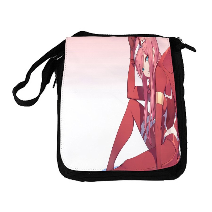 BANDOLERA REPORTERO MEDIANA BOLSO DARLING IN THE FRANXX ANIME bolsa mochila hombro