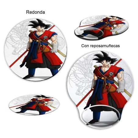 ALFOMBRILLA REDONDA GOKU DRAGON BALL HEROES pc raton