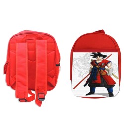 MOCHILA ROJA GOKU DRAGON...