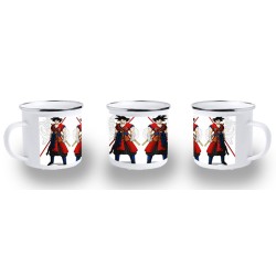 TAZA METALICA GOKU DRAGON...