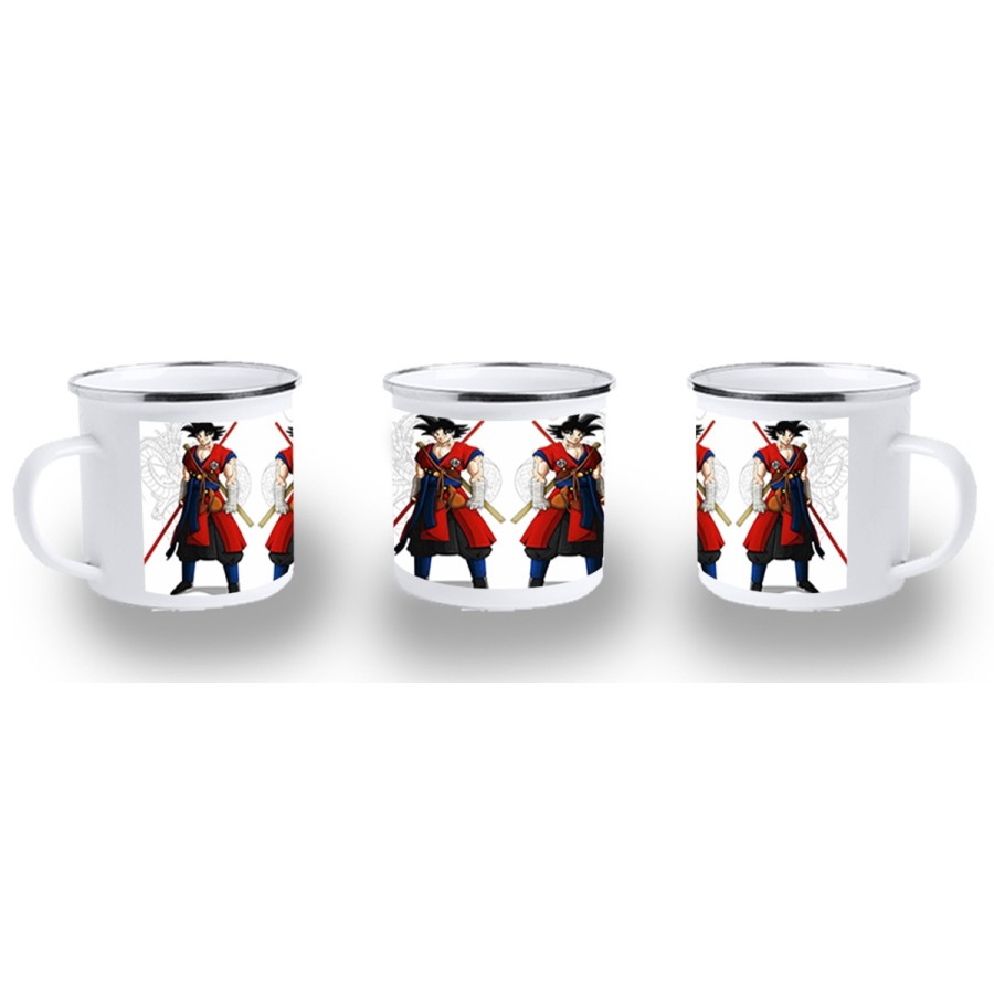 TAZA METALICA GOKU DRAGON BALL HEROES metal personalizada