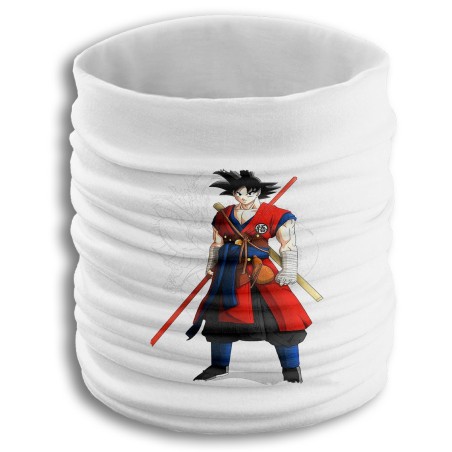 BRAGA ELASTICA SUAVE GOKU DRAGON BALL HEROES fresca cuello deporte