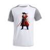 CAMISETA DISEÑO BICOLOR GOKU DRAGON BALL HEROES personalizada