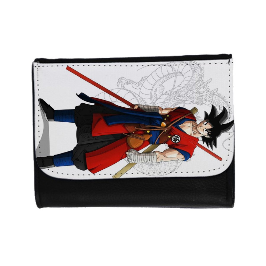 BILLETERA BILLETERO GOKU DRAGON BALL HEROES unisex negro monedero