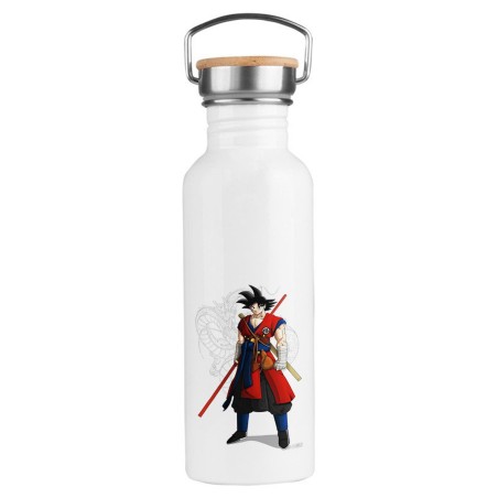 BIDON 750 ML ACERO INOXIDABLE ESTILO RETRO GOKU DRAGON BALL HEROES deporte deportivo botella