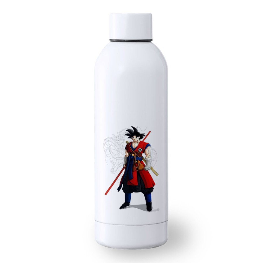 BIDON 500 ML ACERO INOXIDABLE GOKU DRAGON BALL HEROES deporte deportivo botella senderismo