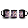 TAZA COMPLETAMENTE NEGRA DATE ALIVE PERSONAJES ANIME personalizada