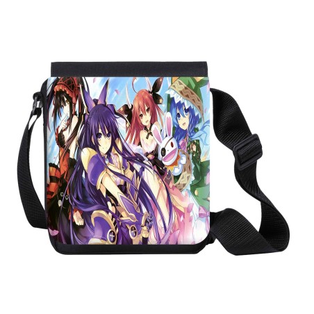 BANDOLERA PEQUEÑA DATE ALIVE PERSONAJES ANIME bolso personalizada