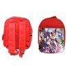 MOCHILA ROJA DATE ALIVE PERSONAJES ANIME escolar personalizado