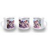 TAZA METALICA DATE ALIVE PERSONAJES ANIME metal personalizada