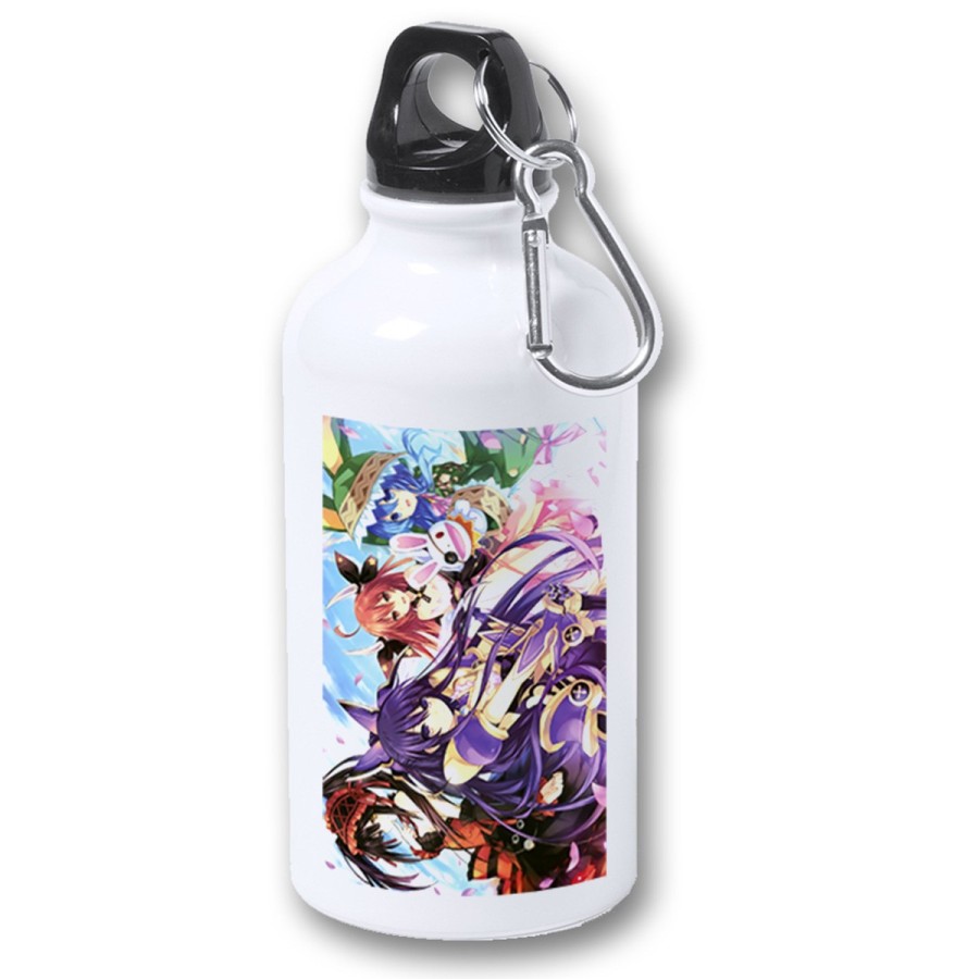 BIDON 400ML METALICO DATE ALIVE PERSONAJES ANIME para viaje y deporte