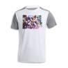 CAMISETA DISEÑO BICOLOR DATE ALIVE PERSONAJES ANIME personalizada