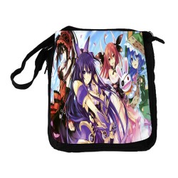 BANDOLERA REPORTERO MEDIANA BOLSO DATE ALIVE PERSONAJES ANIME bolsa mochila hombro