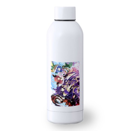 BIDON 500 ML ACERO INOXIDABLE DATE ALIVE PERSONAJES ANIME deporte deportivo botella senderismo