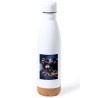 BIDON 750 ML ACERO INOXIDABLE ADORNO DE CORCHO DEMON SLAYER ACCION PERSONAJES tapon botella