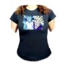 CAMISETA NEGRA MUJER dragon ball z songoanda gohan ssj 2 oferta personalizada