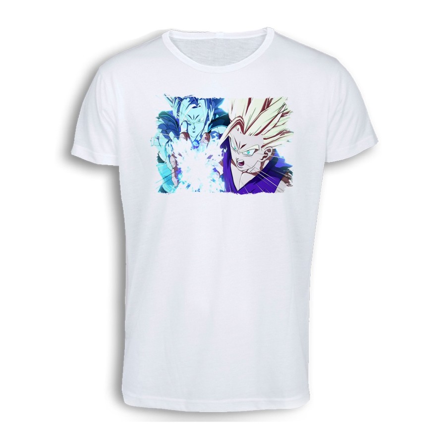 CAMISETA TACTO ALGODÓN dragon ball z songoanda gohan ssj 2 cómoda personalizada