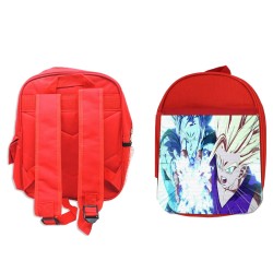 MOCHILA ROJA dragon ball z...