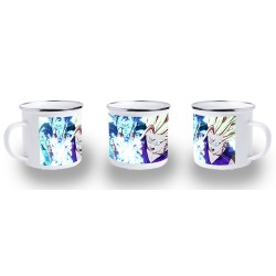 TAZA METALICA dragon ball z...