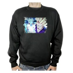 SUDADERA NEGRA dragon ball...