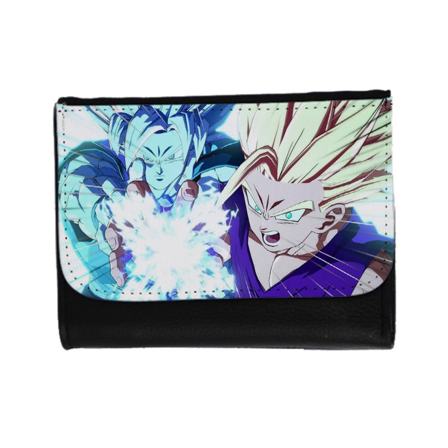 BILLETERA BILLETERO dragon ball z songoanda gohan ssj 2 unisex negro monedero