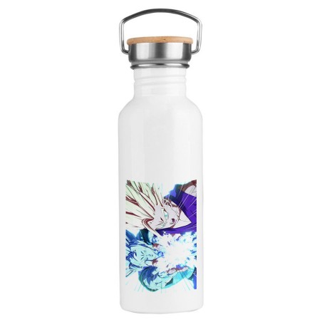 BIDON 750 ML ACERO INOXIDABLE ESTILO RETRO dragon ball z songoanda gohan ssj 2 deporte deportivo botella