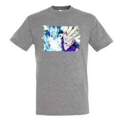CAMISETA GRIS MEZCLA dragon...